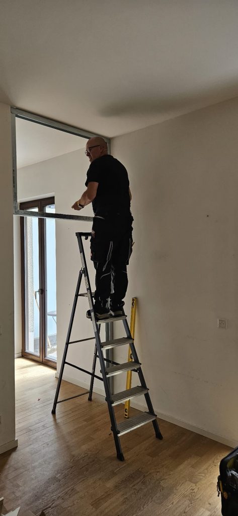 Kinderphysiotherapie Mülheim Renovierungsarbeiten der neuen Praxis